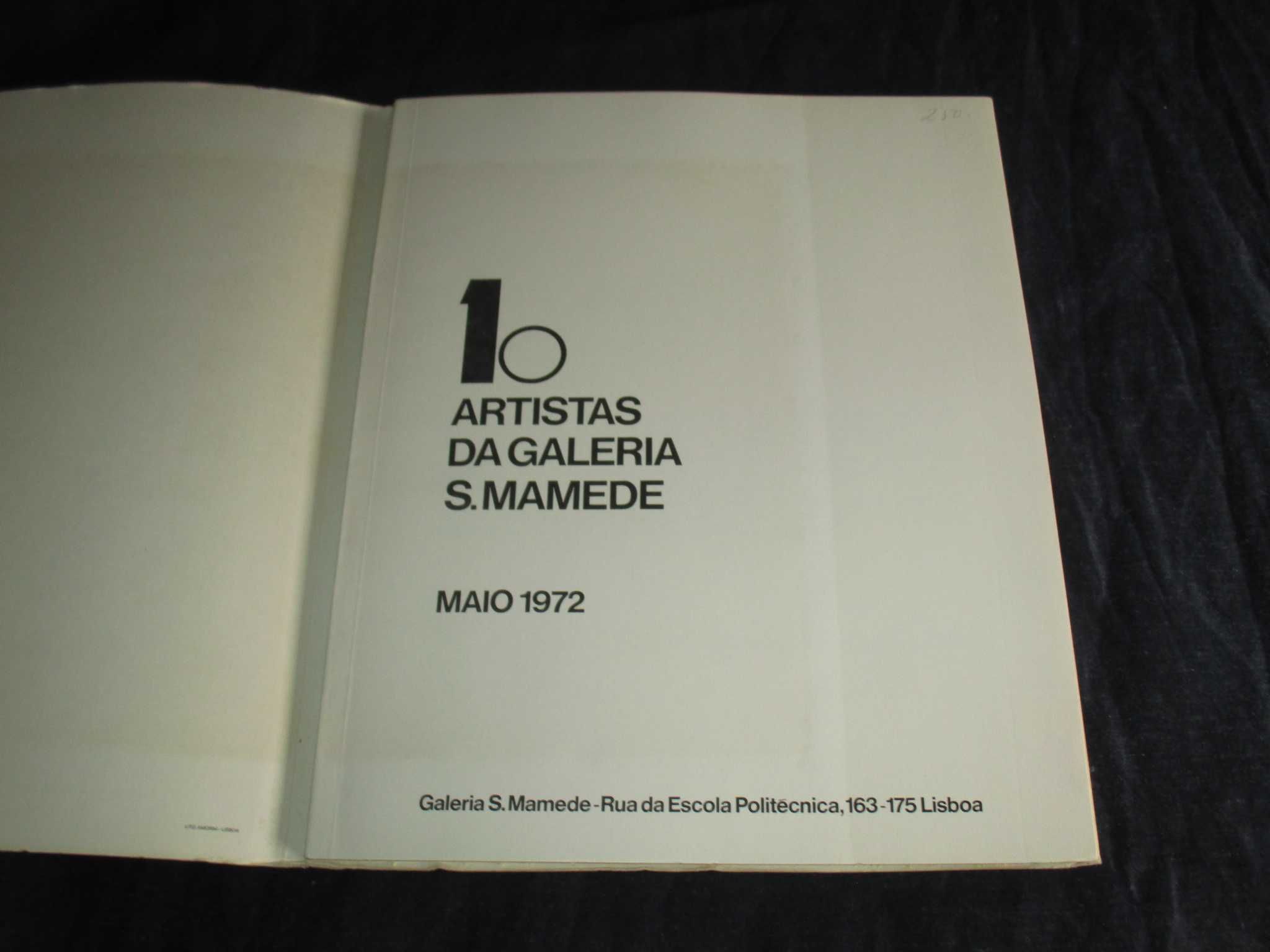 Livro 10 Artistas da Galeria S. Mamede 1972