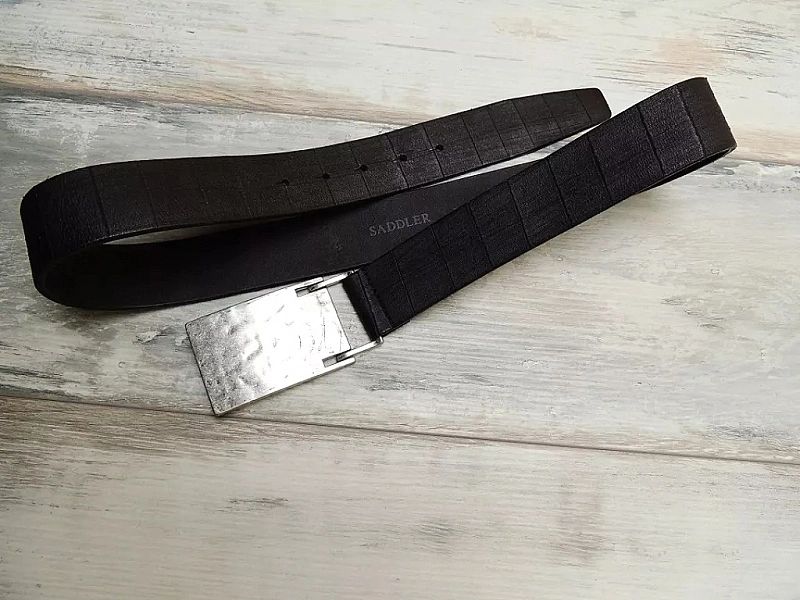 Saddler Scandinavia Belt Leather Skorzany Pasek męski premium