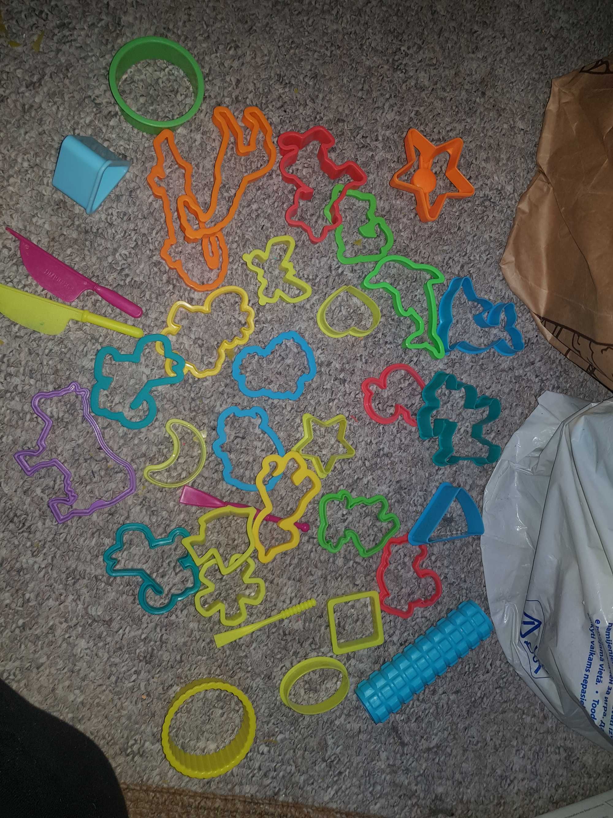 PlayDoh,  zestaw foremki