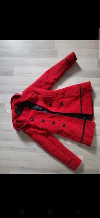Płaszcz czerwony rozmiar M