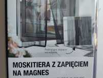 Moskitiera z zapięciem na magnes