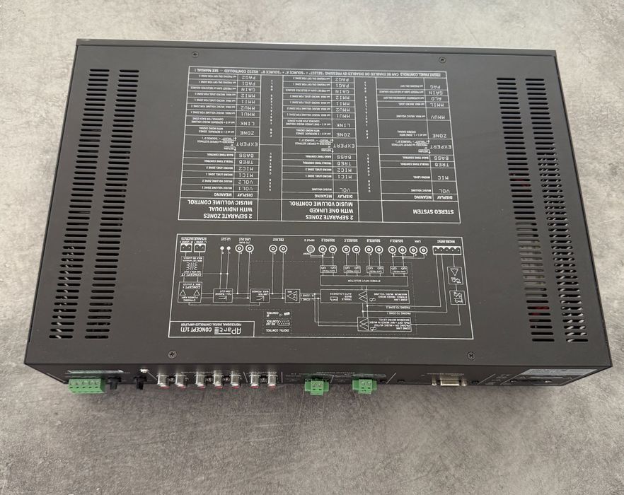 Wzmacniacz zintegrowany APART Concept 1 (T) 2 x 60 Watt 100 V Poznań