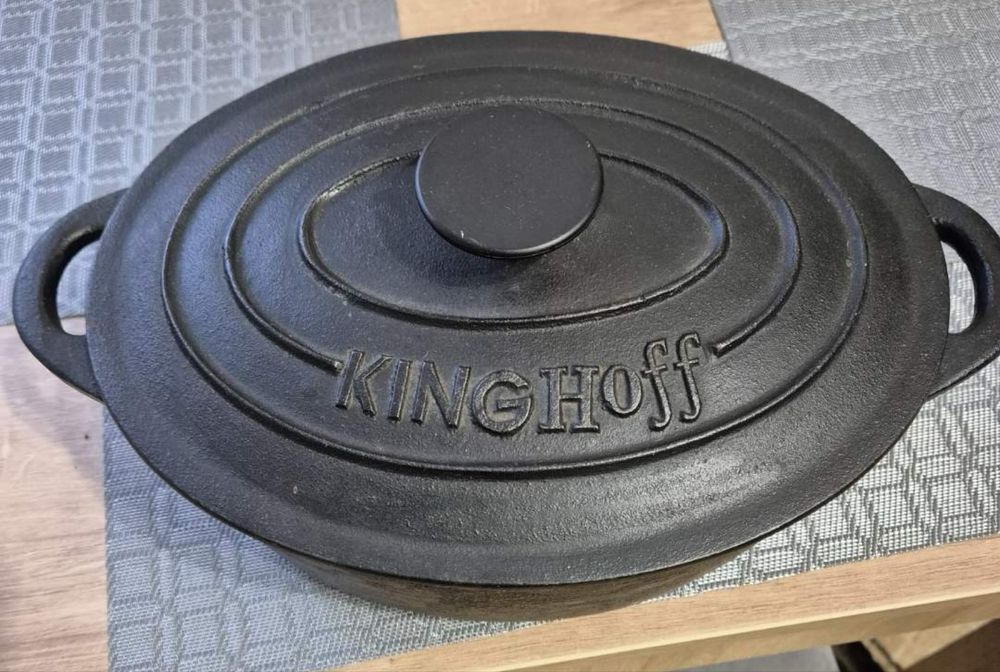 Garnek żeliwny KINGHOFF 5l