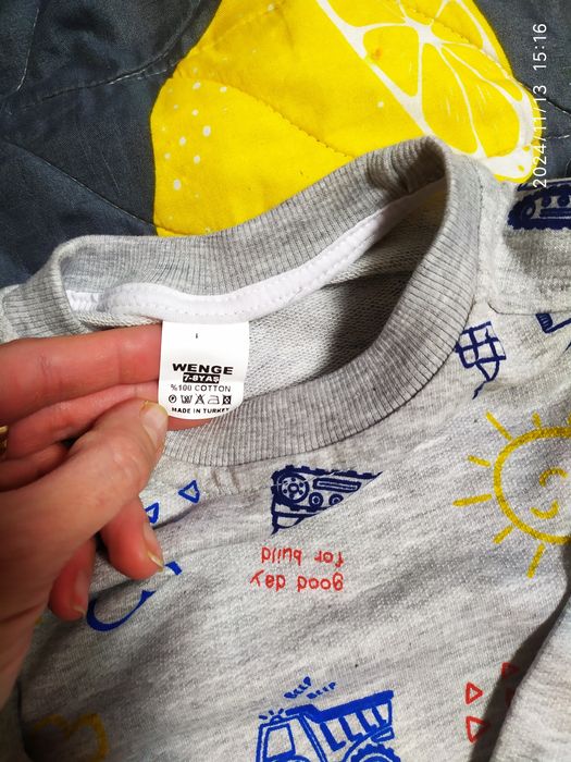 Кофта для хлопчика, вік 7-8років, Туреччина, нова