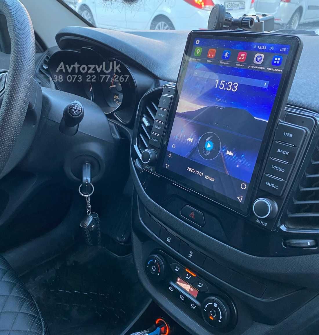 Магнитола PRIORA Lada VAZ VESTA XRAY GRANTA UAZ patriot Kalina Android