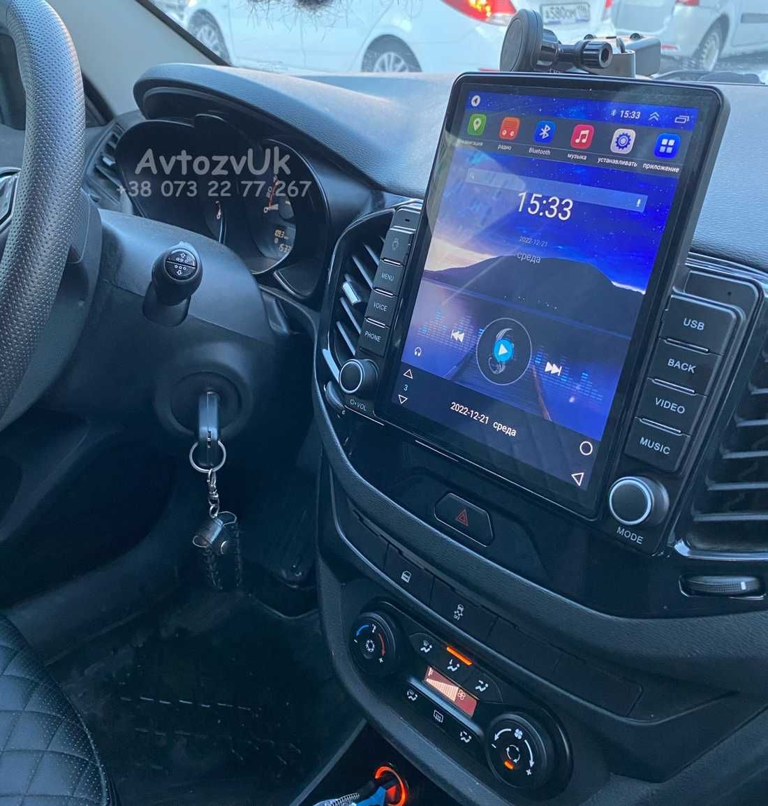 Магнитола PRIORA Lada VAZ VESTA XRAY GRANTA UAZ patriot gps Android 13