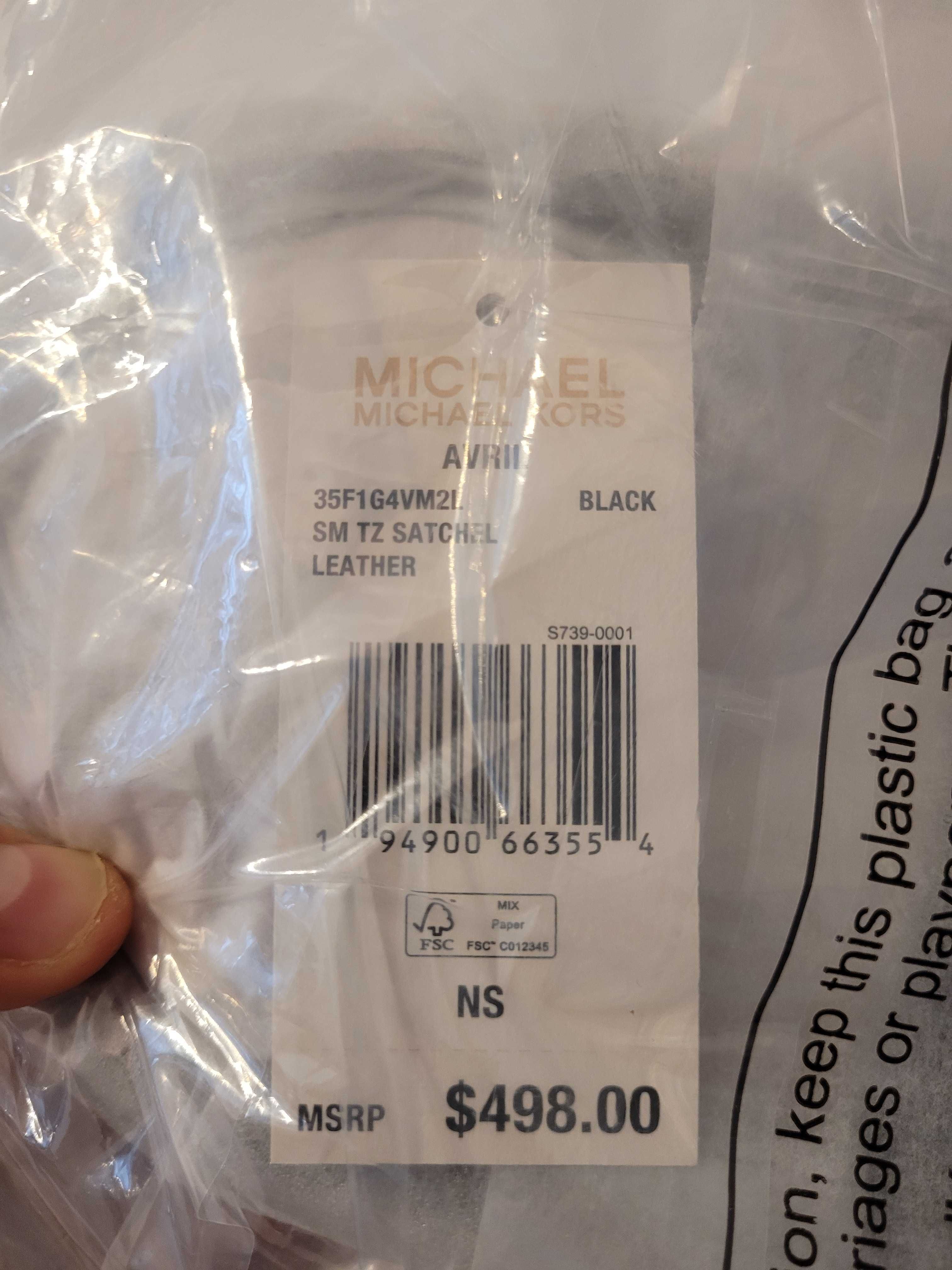 Torebka Michael Kors Avril Black