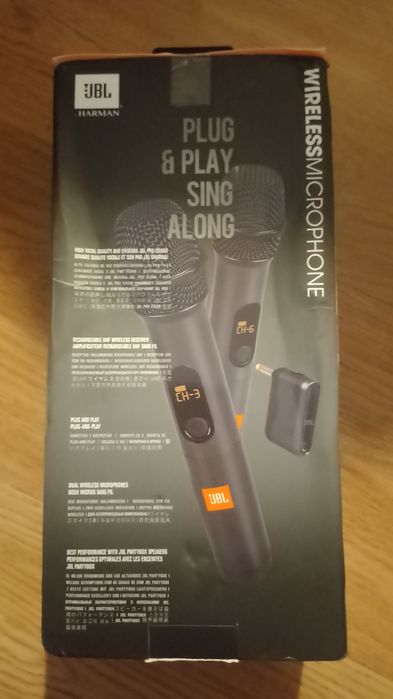 Mikrofony bezprzewodowe JBL