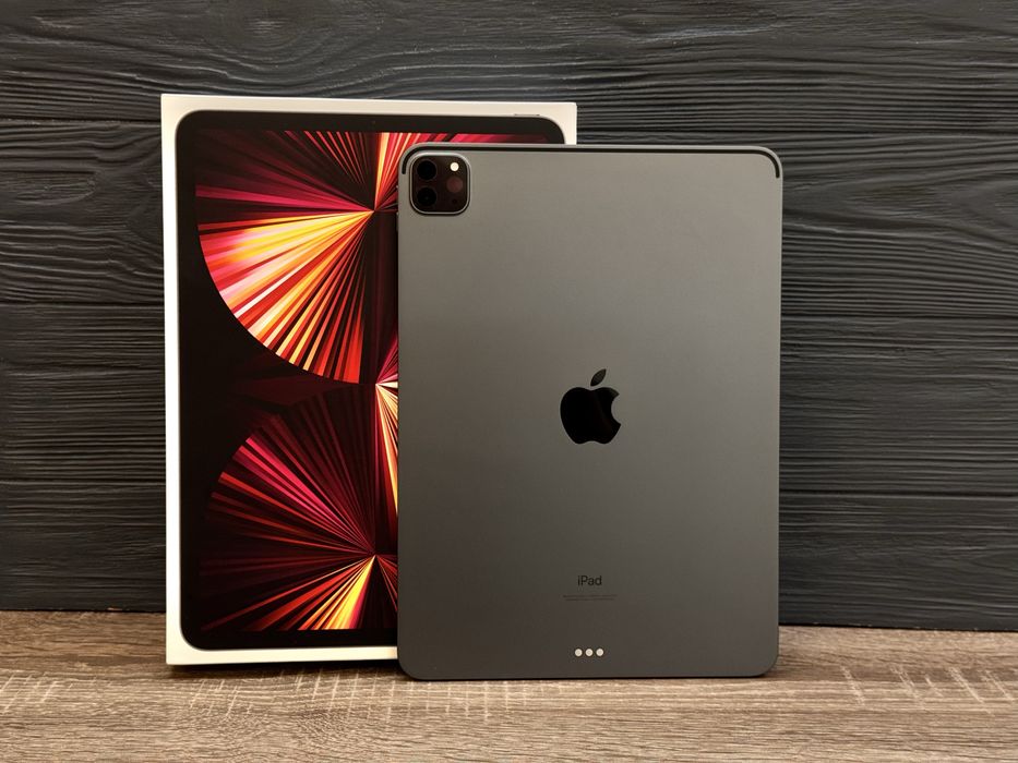iPad Pro 11 M1 Wi-Fi 256 Space Gray (MHQU3) Магазин Гарантія