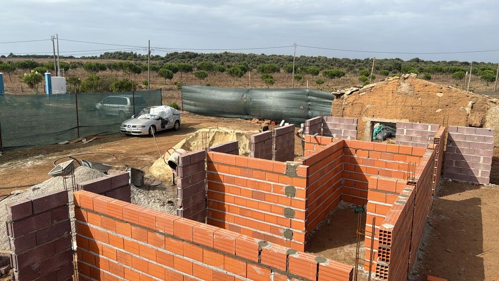 Construção vedações remodelação