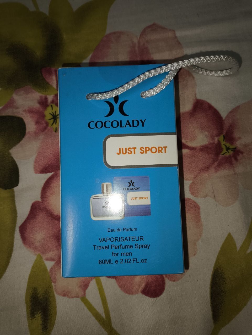 Парфюмерная вода в сумочке Cocolady JUST SPORT, 60 ml для мужчин