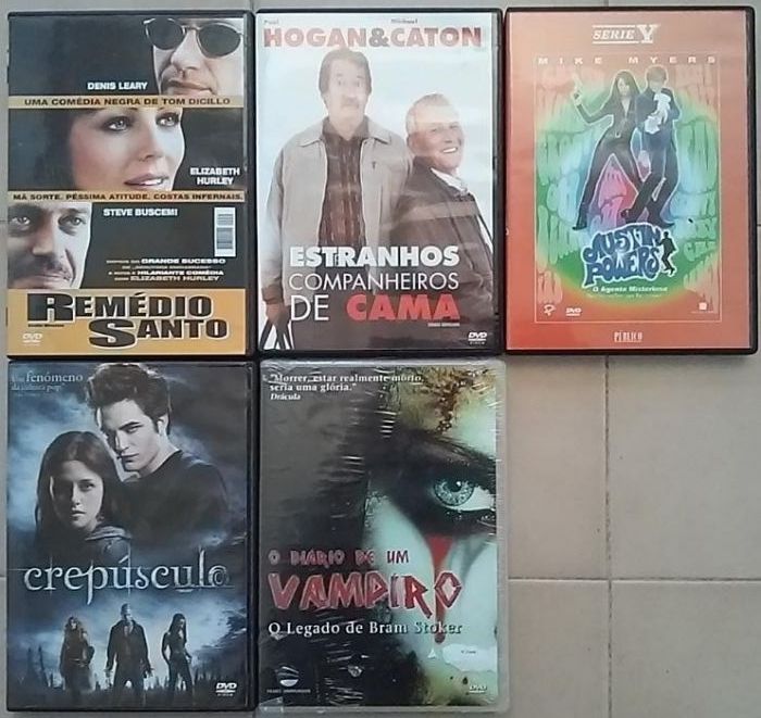 19 filmes DVDs Novos. Lote 3/4