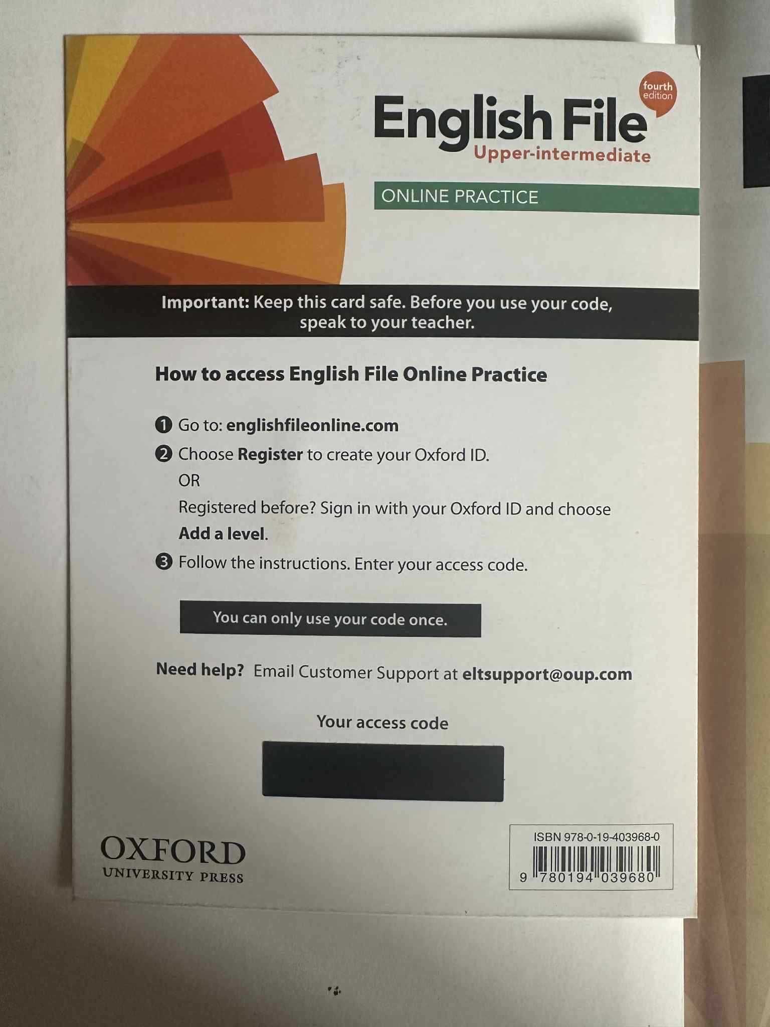 English File fourth edition