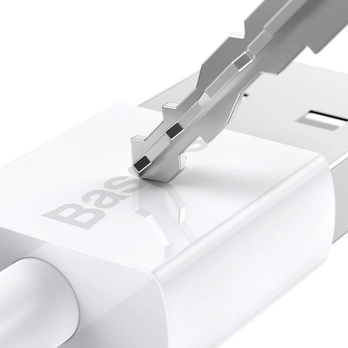 Baseus Superior kabel przewód USB - micro USB 2A 1m biały