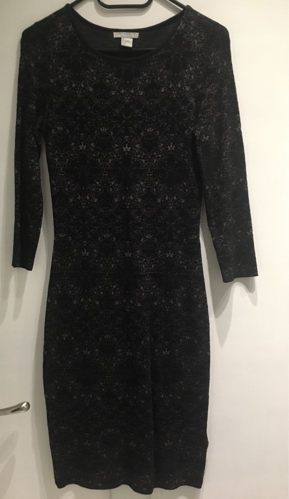 Sukienka  tuba H&M HM dzianinowa  S sweterkowa
