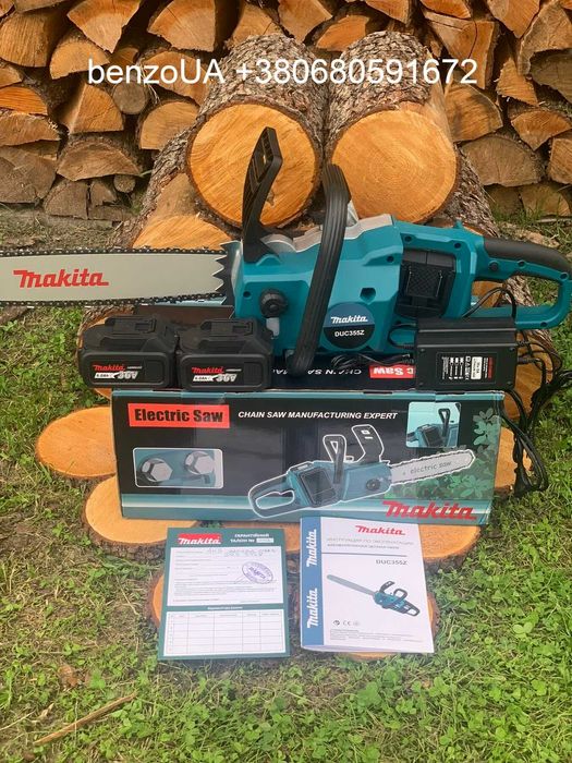 Акумуляторна пила Makita duc 355 Z з акумуляторами 72 В 12 а/г Польща