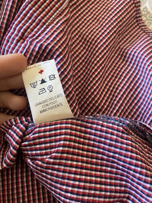 Camisa xadrez Denny rose tam M