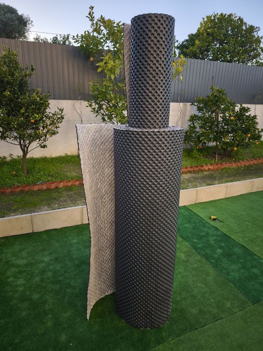 Tela/Membrana/Lâmina pitonada com geotextil