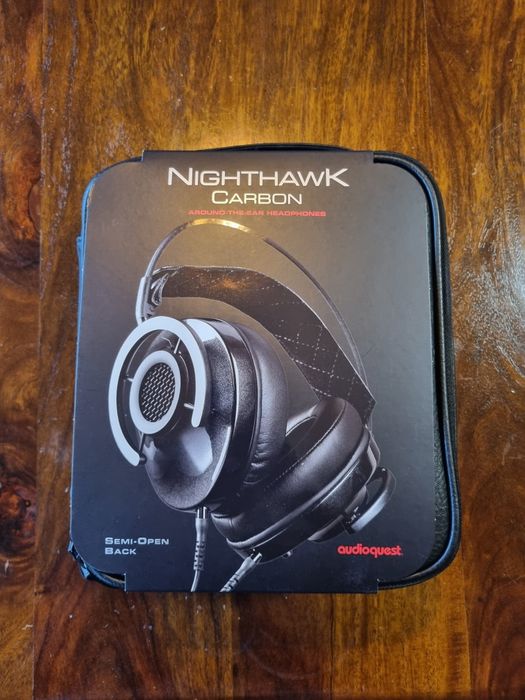Sluchawki Audioquest Nighthawk Carbon - idealny stan