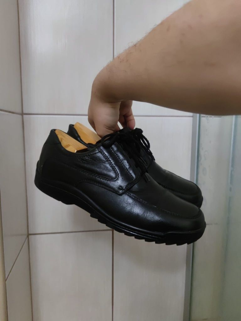 buty męskie 43  unisex wizytowe Waldlaufer skóra leather lieder obuwie