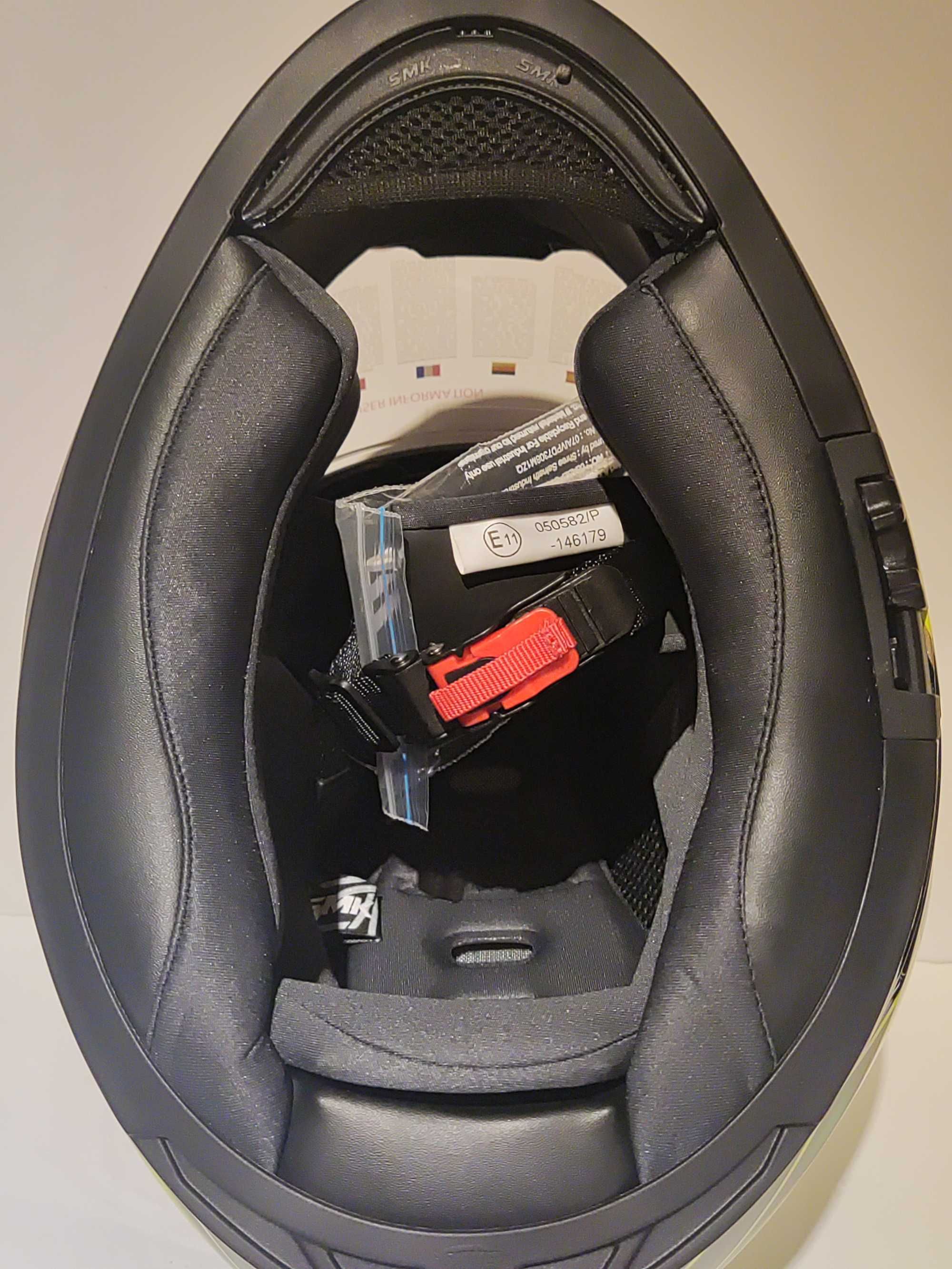 Capacete SMK integral mota scooter novo