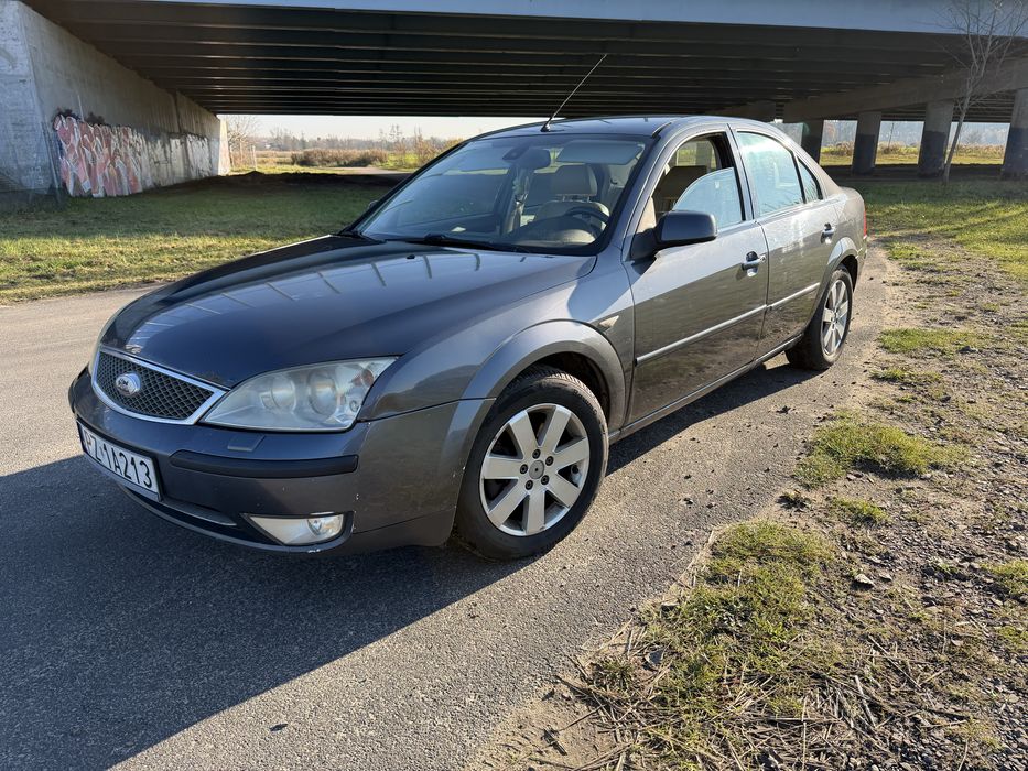 Ford Mondeo mk3 2.5 V6 benzyna+gaz 2004  skóry