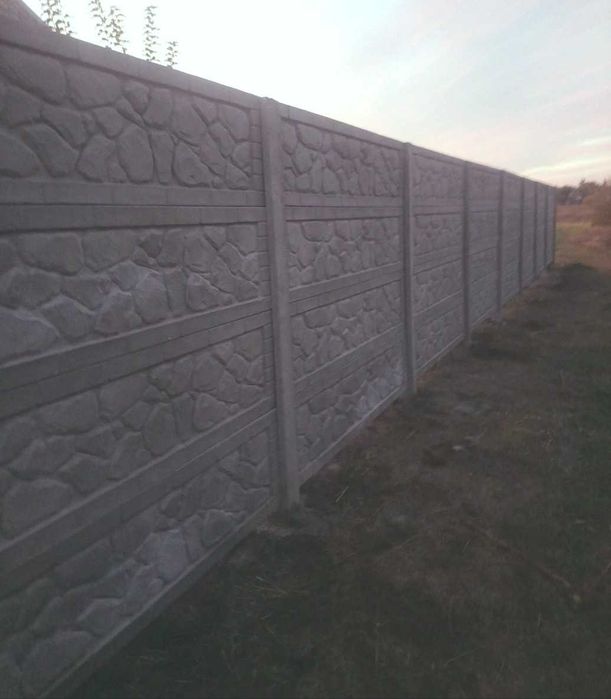 Акція. Бетонные заборы, Заборы, Еврозаборы, заборы, ограждени