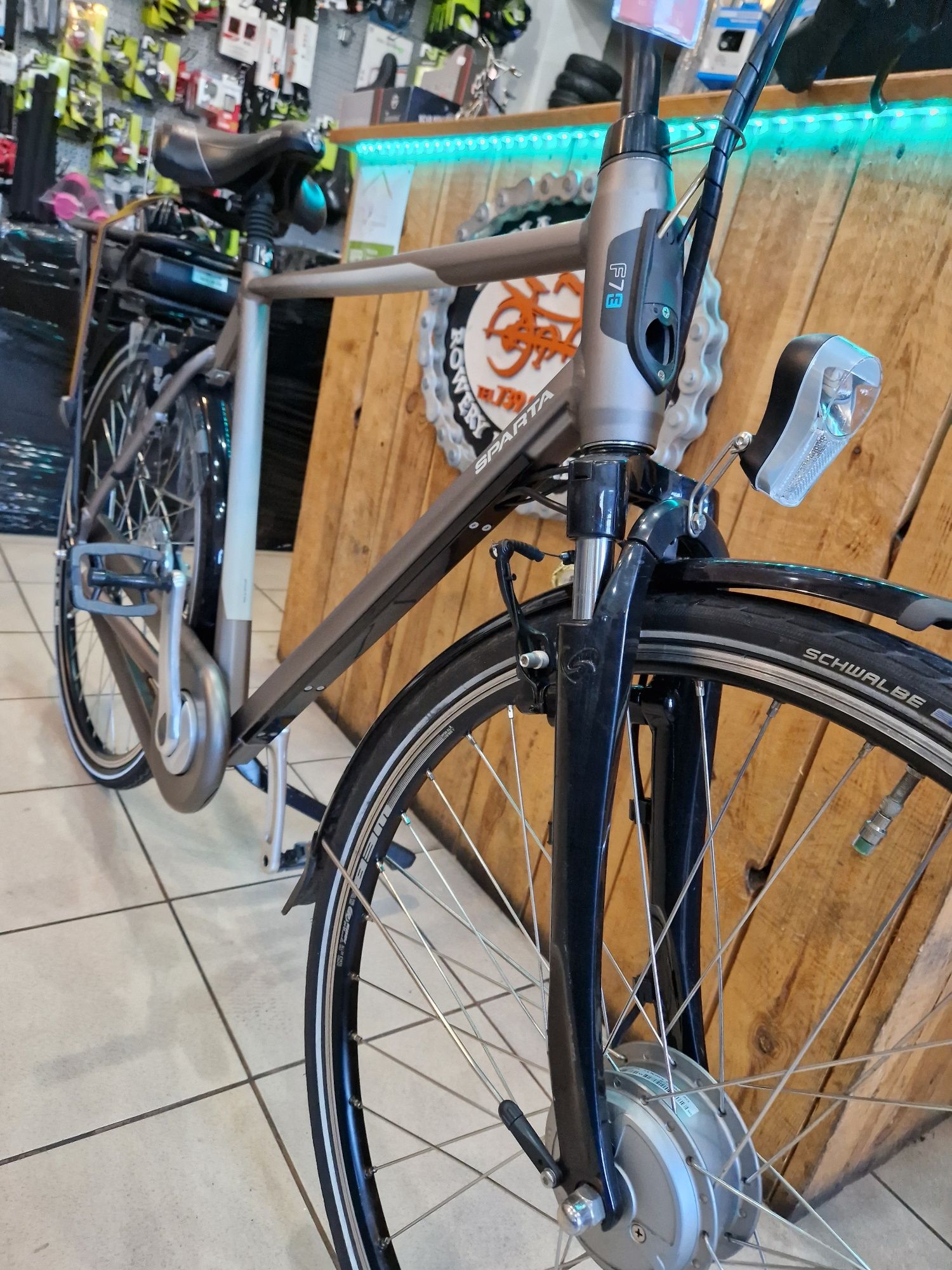 Rower elektryczny Sparta F7E