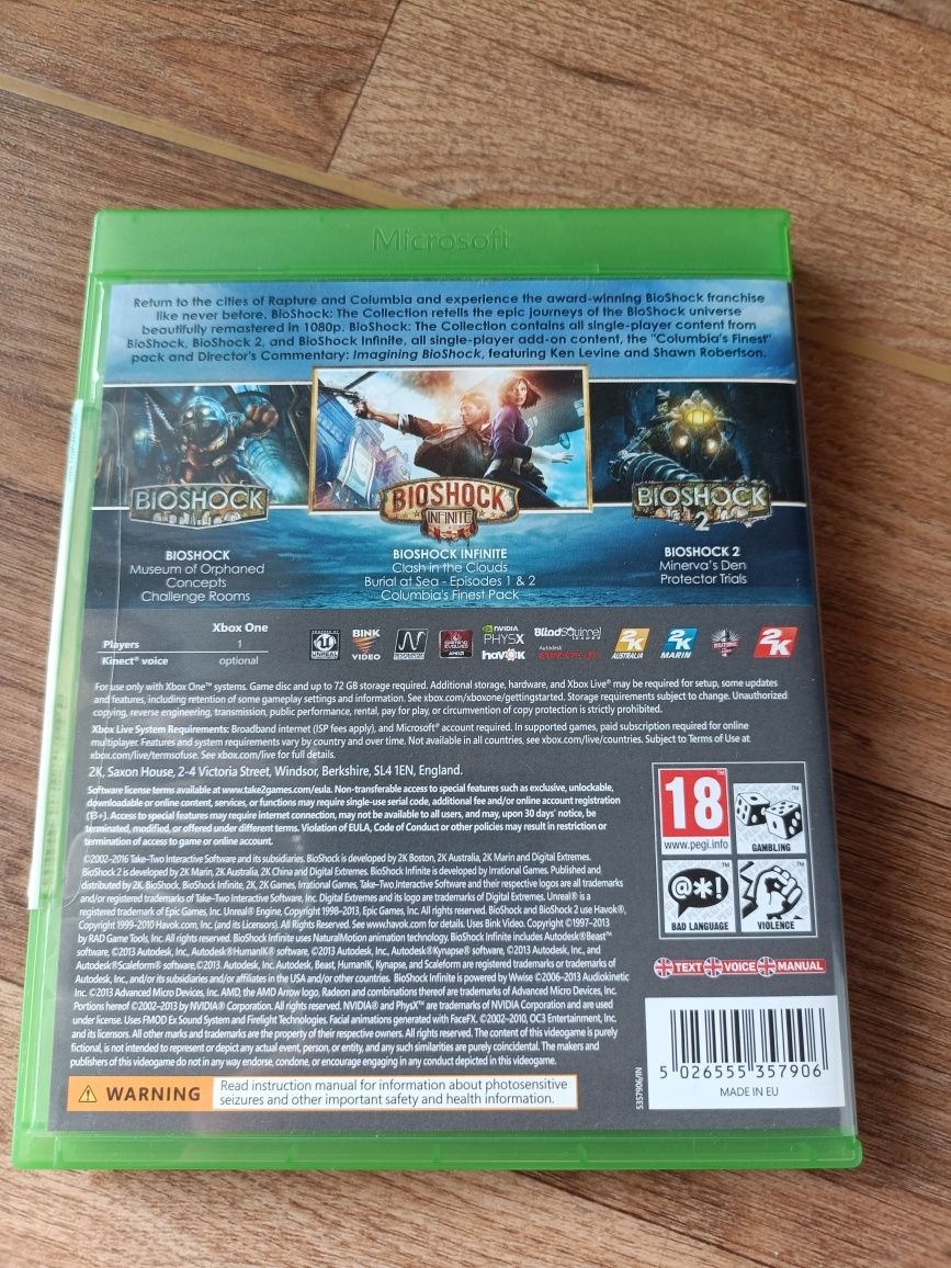 Gra Bioshock Xbox one