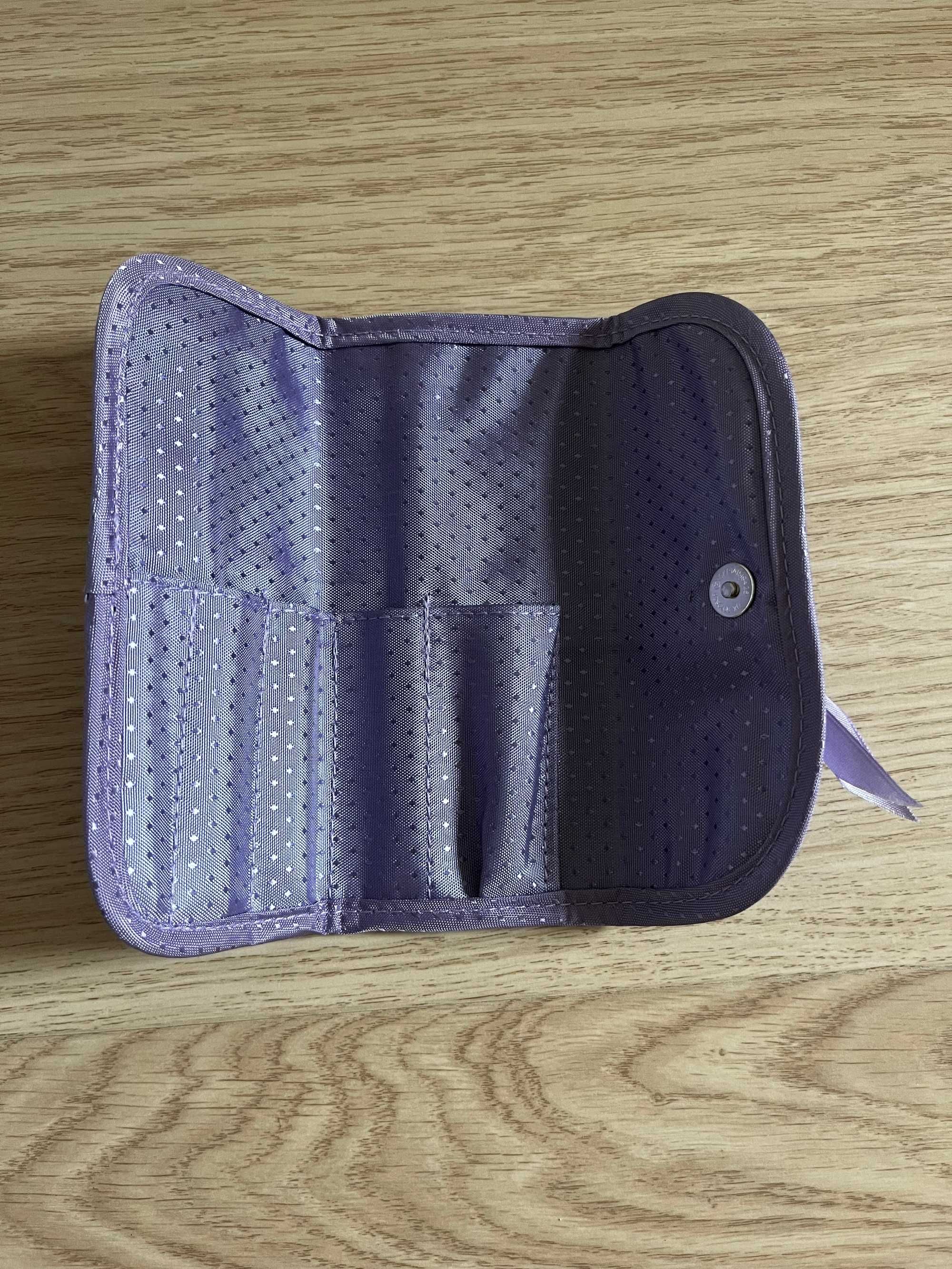Etui na pędzle do makijażu NOWE fioletowe