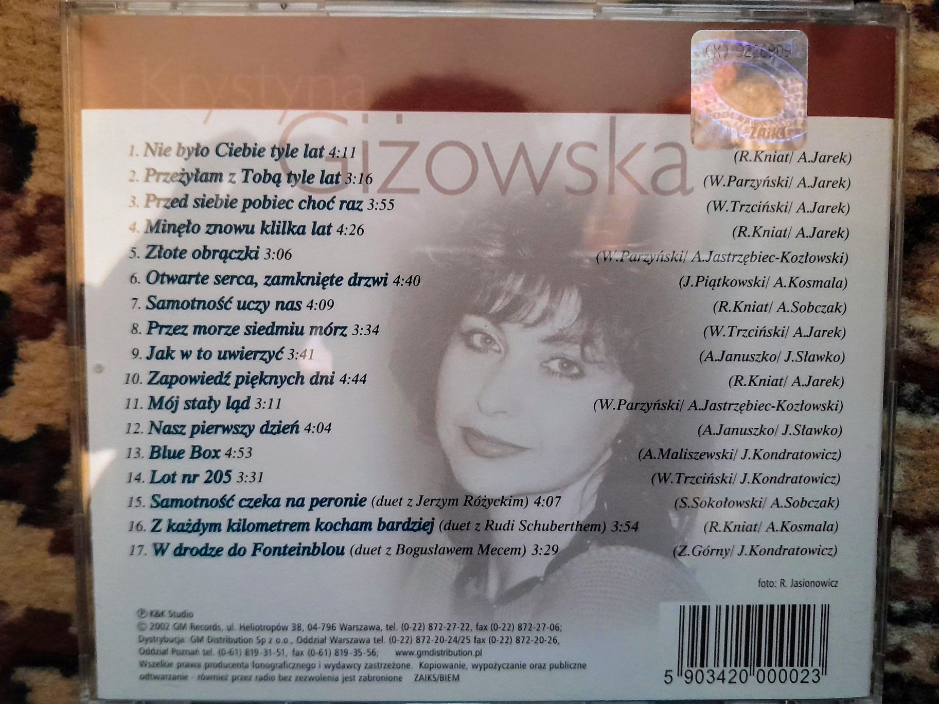 Krystyna Giżowska Platynowa kolekcja Złote Przeboje