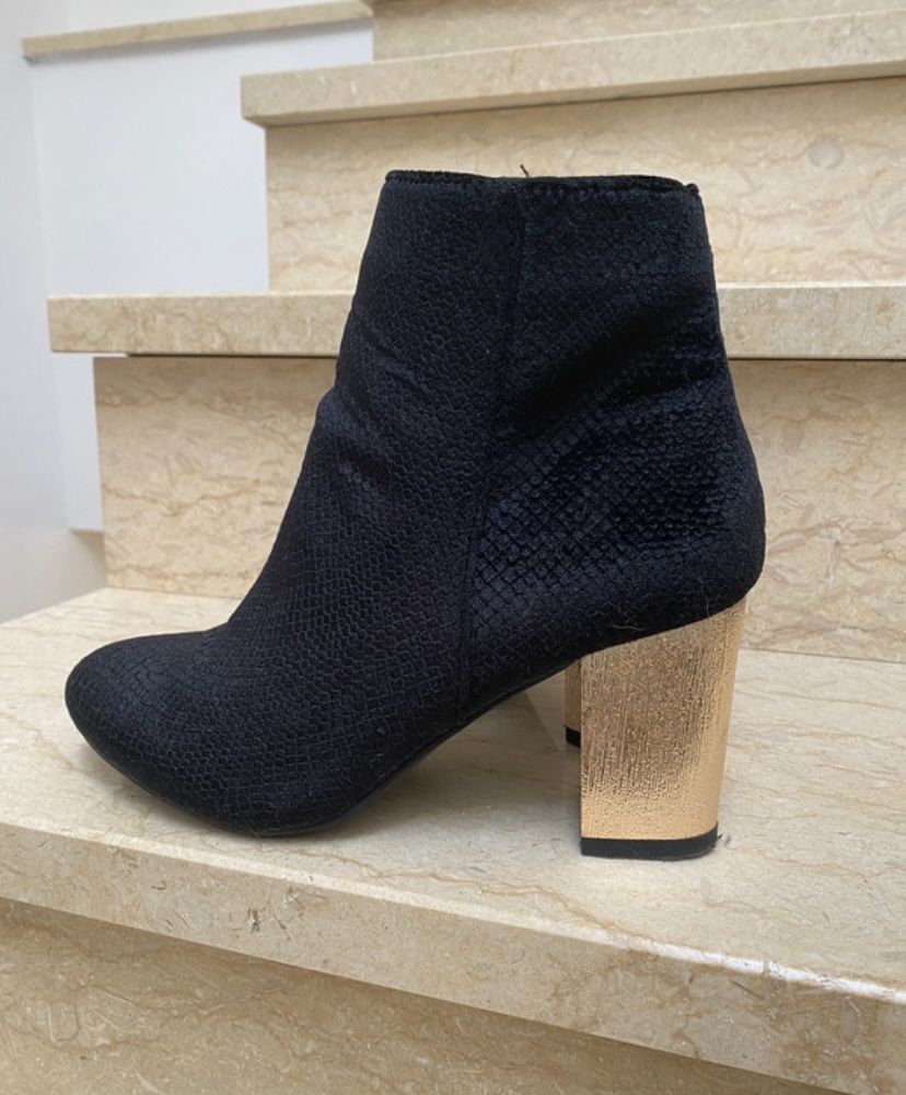 Botki czarne buty Krush 37