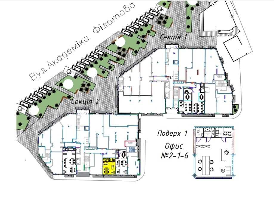 Салон 51 м, арендатор рента=9%$месяц МанхеттенЖК Одесса