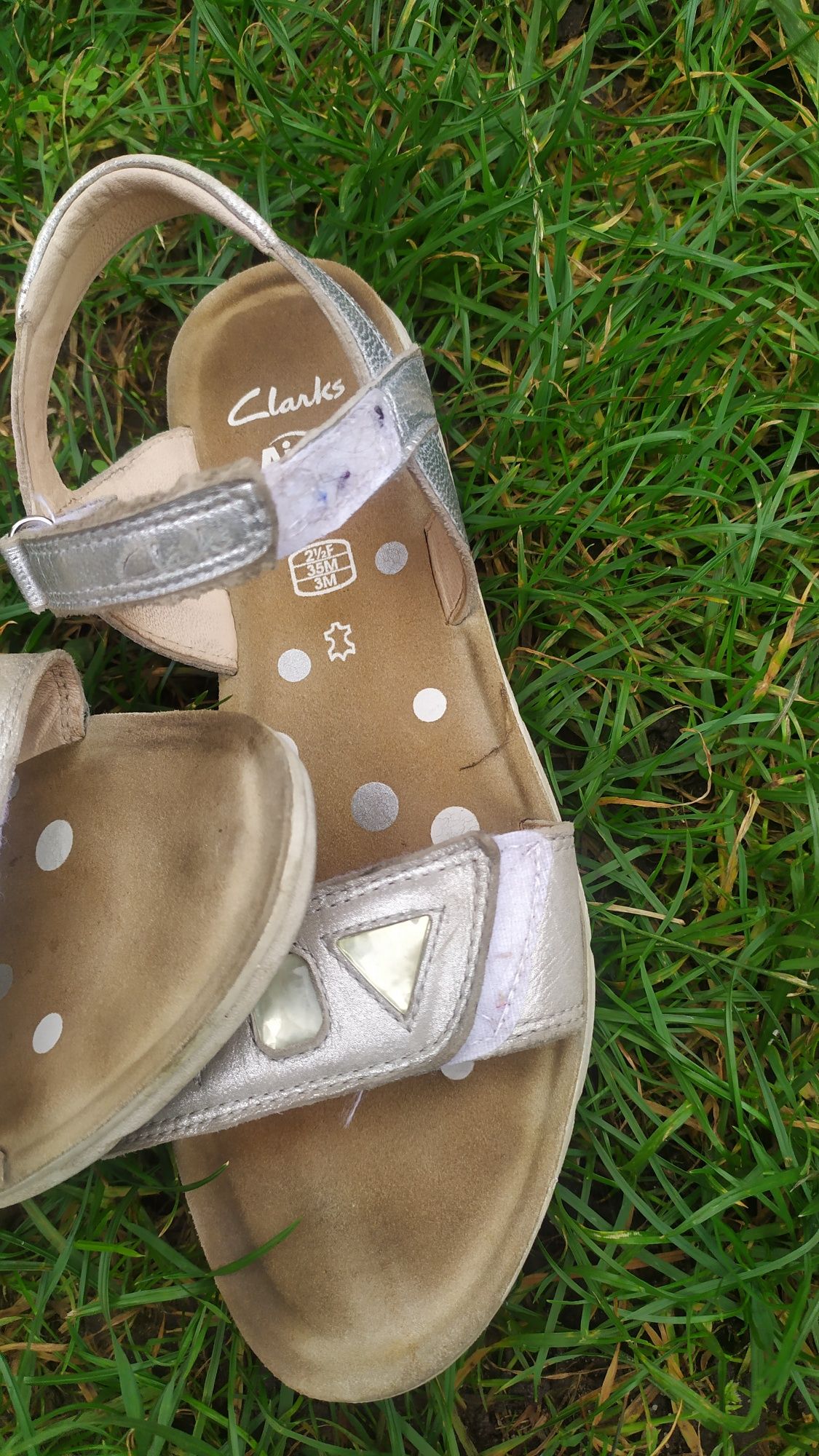 Sandały skóra, Clarks r. 35