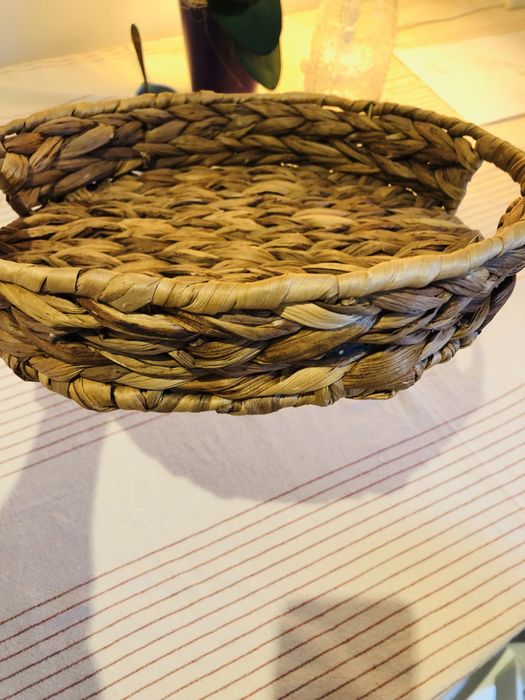 Taca koszyk stan idealny/ plus koszyk serwetnik / zestaw