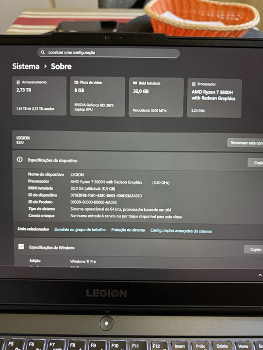 Lenovo Legion 5 rtx 3070