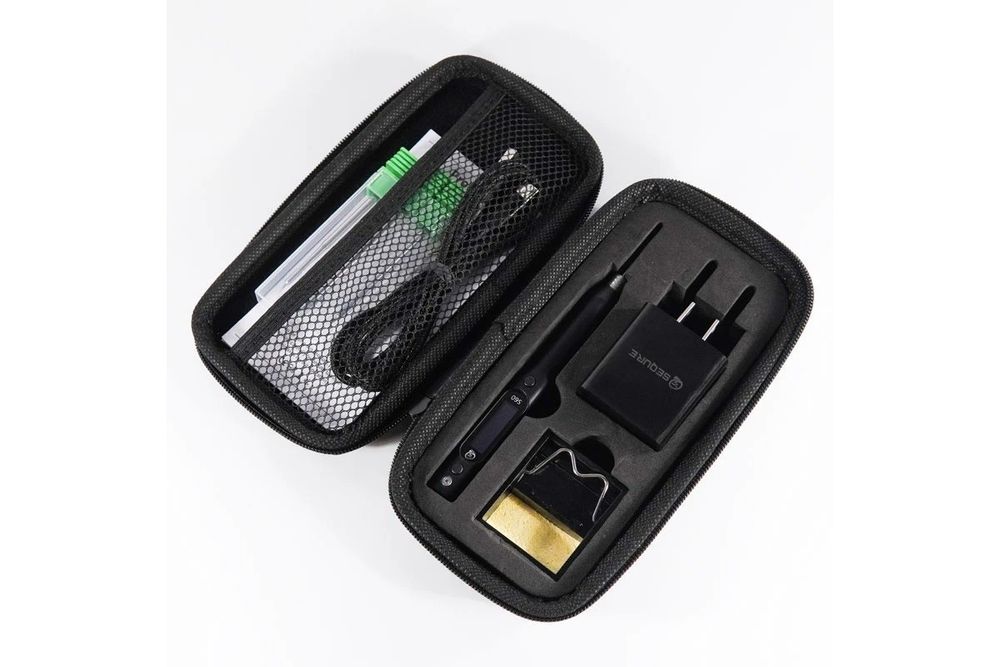 Портативный паяльник SEQURE S60 на жалах C210 , работает от повербанка