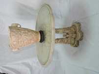 Conjunto Mesa e Vaso decorativa