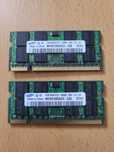 Memória Sodimm 2×1GB Samsung