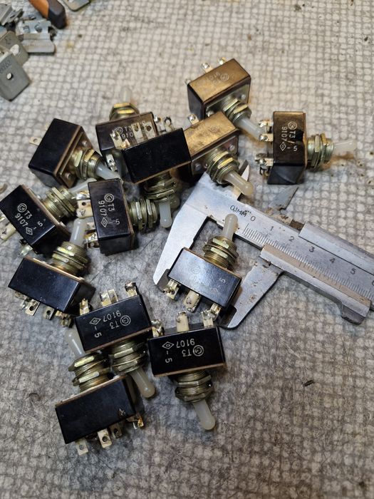 13szt Przełącznik dziwigniowy zsrr