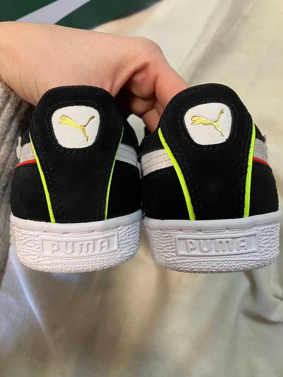 Czarne buty Puma Suede Displaced roz.38