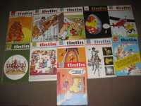 11 Revistas de Banda Desenhada "Tintin" do 3ºAno
