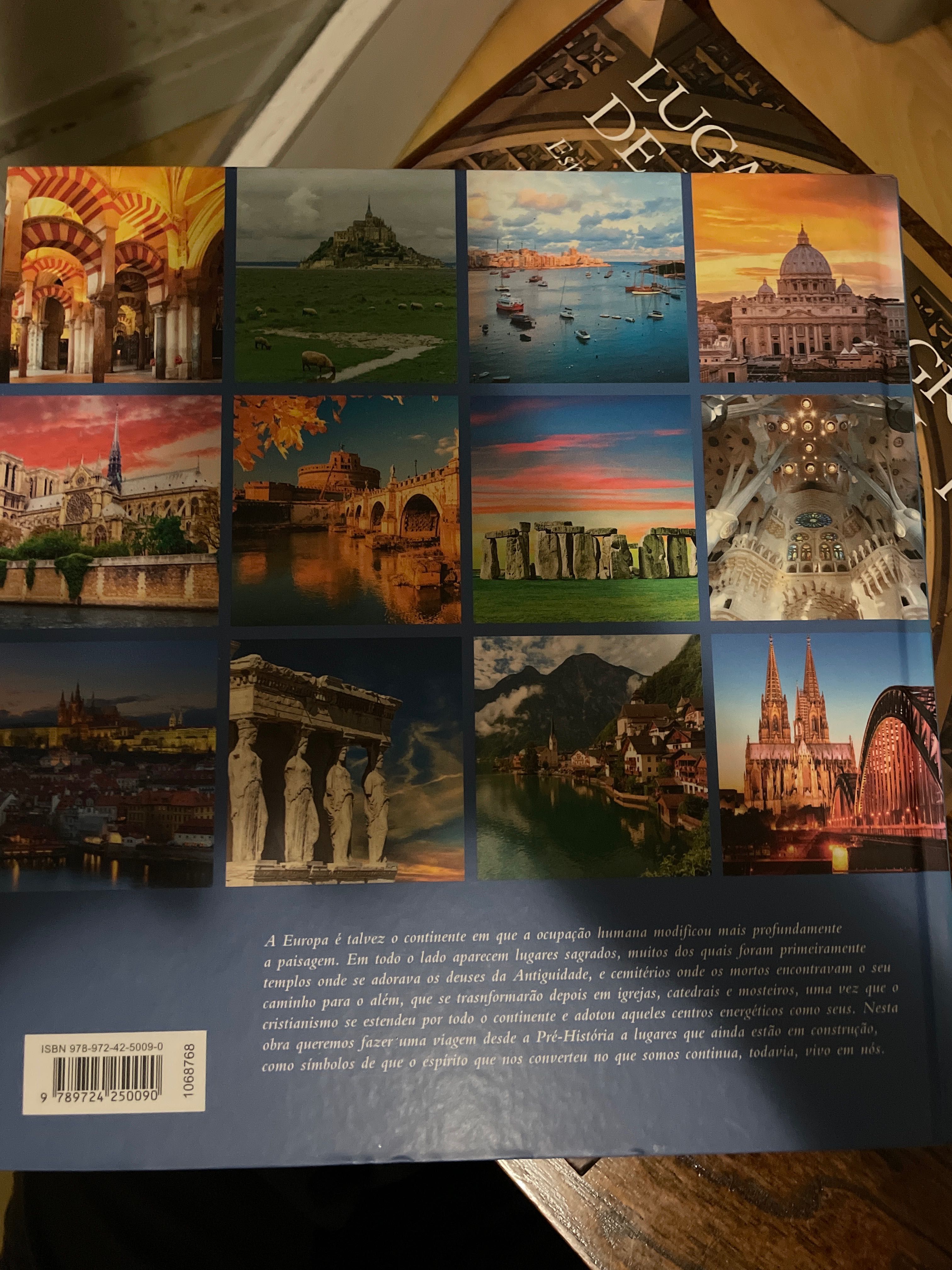 Livro “Lugares Sagrados Da Europa”