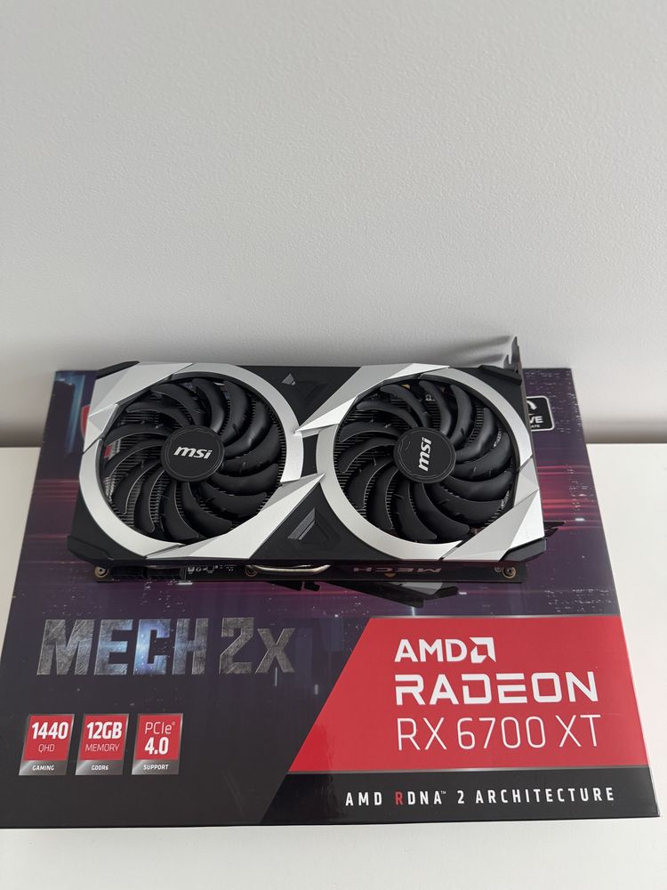 MSI Radeon RX 6700 XT MECH 2X 12GB GDDR6