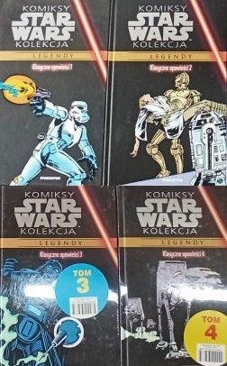 Star wars Klasyczne Opowieści tom 1-4 legendy