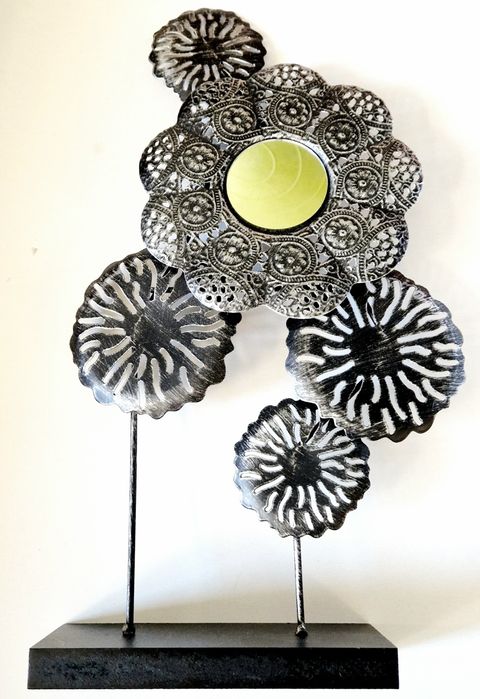 Duża stojąca dekoracja z lusterkiem