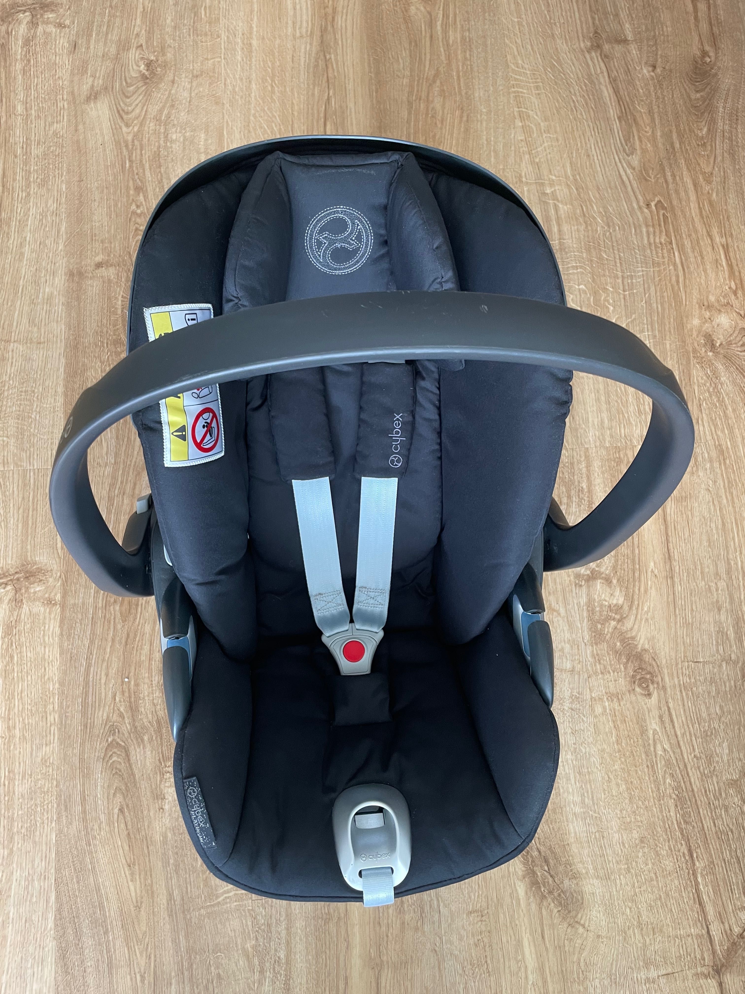 Fotelik Cybex Cloud Z i-Size w kolorze DeepBlack - black