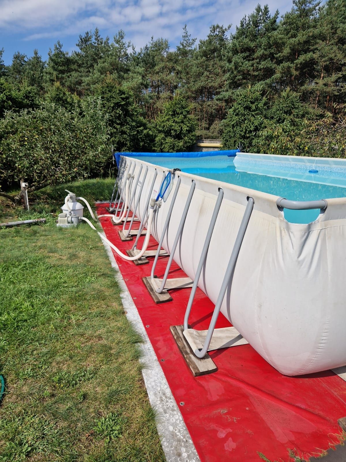 Sprzedam duży basen 732x366x132 okazjs