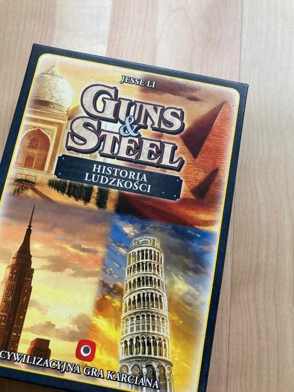 Guns & Steel Historia Ludzkości gra - karty w koszulkach