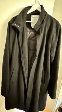 Casaco Springfield sobretudo/overcoat preto